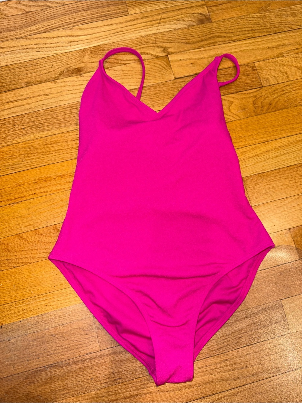 Shade & Shore Hot Pink One-Piece Swimsuit